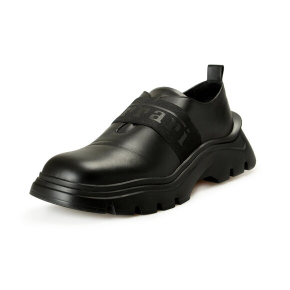 Scuderia Ferrari Men\'s Black Leather \